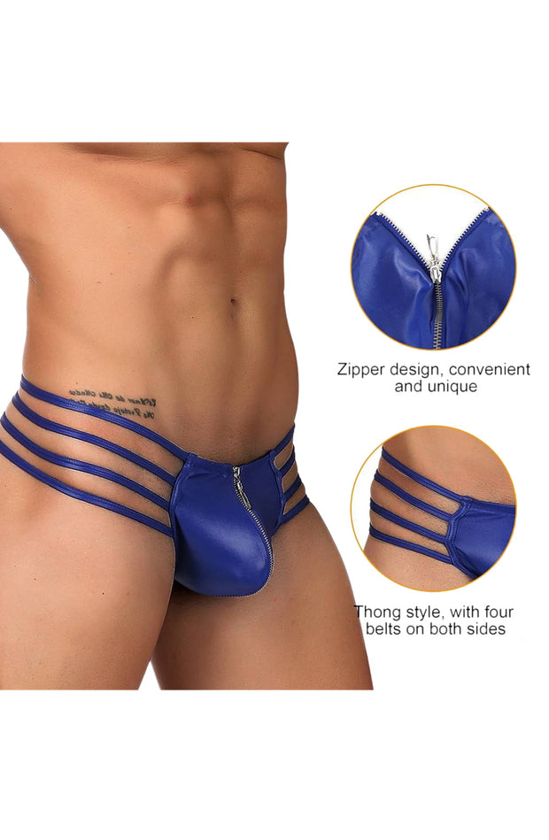 YesX YX972 Men's Thong Blue