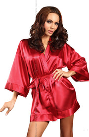 Maggie Dressing Gown Red